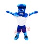 Sport Blue Wave Mascot Costume