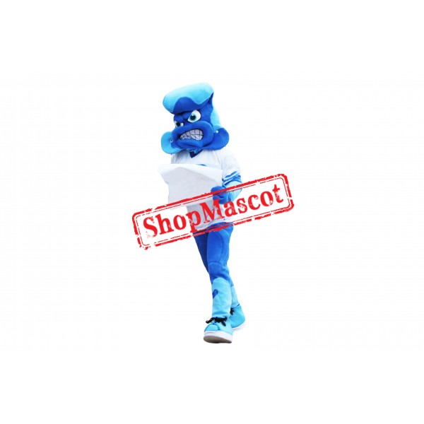 Sport Blue Wave Mascot Costume
