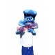 Sport Blue Wave Mascot Costume