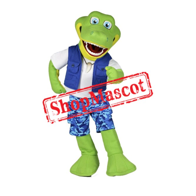 Cool Lightweight Crocodile Mascot Costume