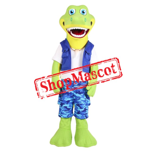 Cool Lightweight Crocodile Mascot Costume