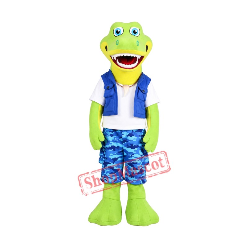 Cool Lightweight Crocodile Mascot Costume Cool Lightweight Crocodile Mascot Costume