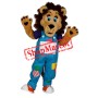 Top Quality Happy Lion Mascot Costume