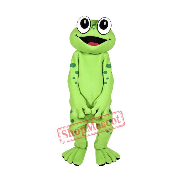 Top Quality Happy Frog Mascot Costume