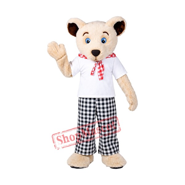 Super Cute White Bear Mascot Costume