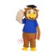 School Owl Mascot Costume School Owl Mascot Costume