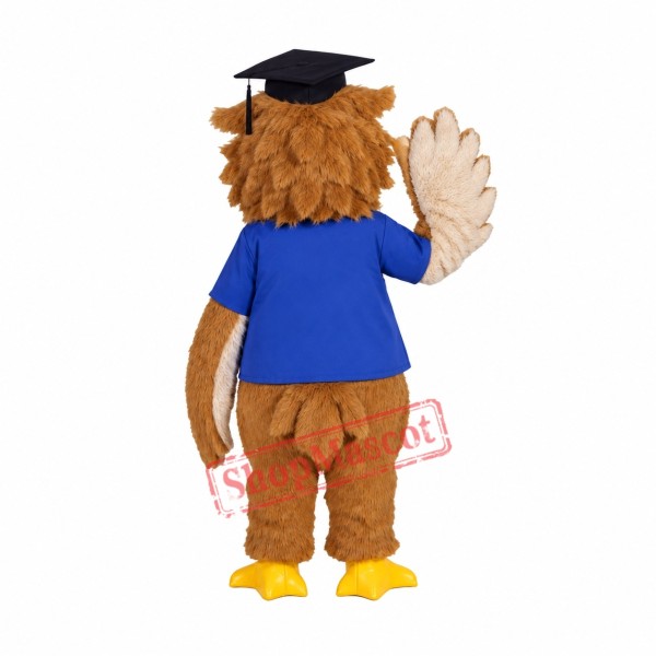 School Owl Mascot Costume School Owl Mascot Costume