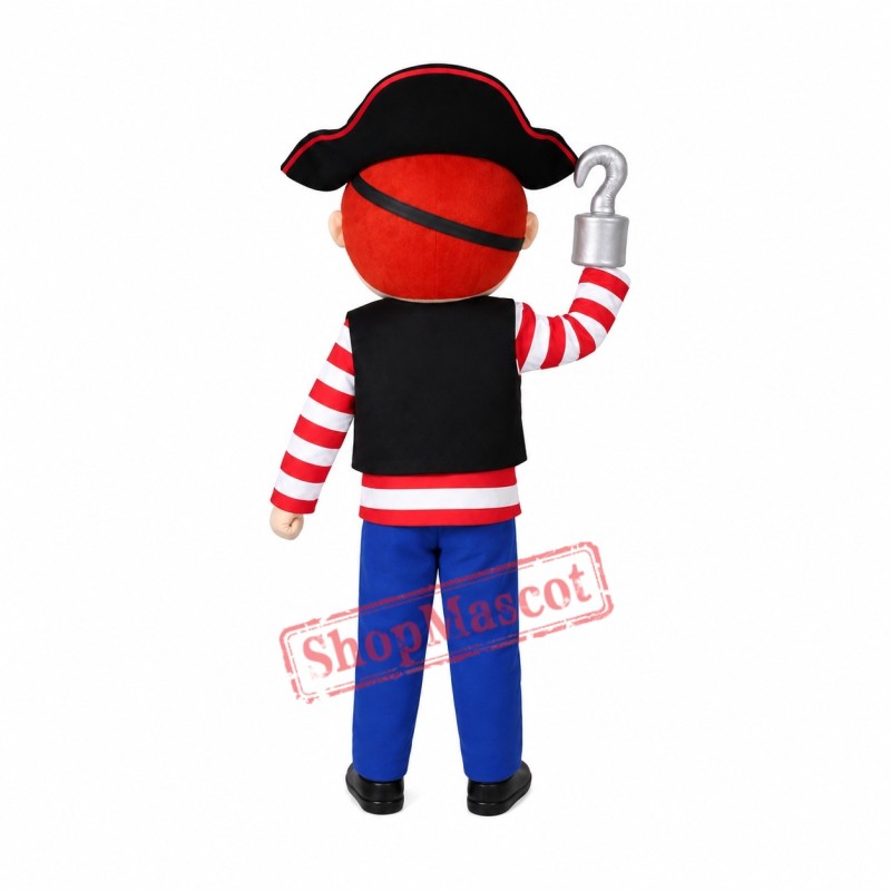 Pirate Boy Mascot Costume