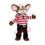 Stripe Mouse Mascot Costume