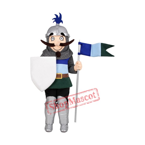 Happy Lightweight Knight Mascot Costume Happy Lightweight Knight Mascot Costume