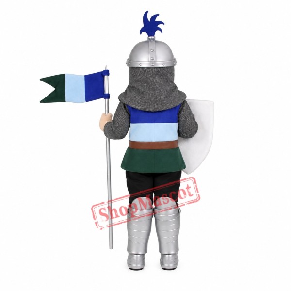 Happy Lightweight Knight Mascot Costume Happy Lightweight Knight Mascot Costume
