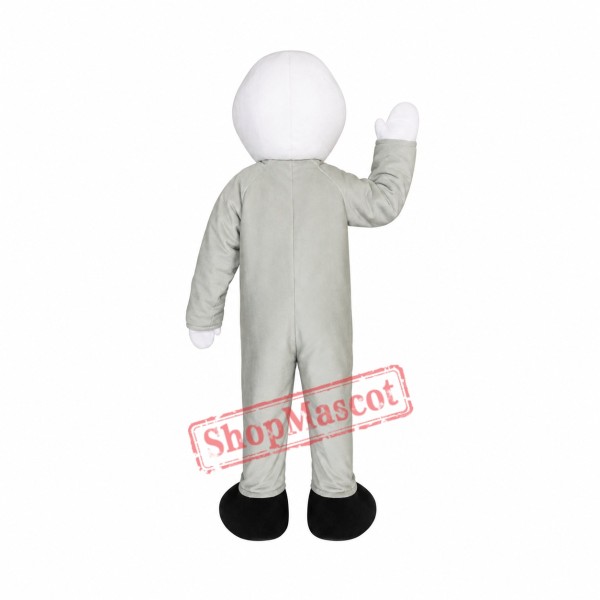 Grey Alien Mascot Costume