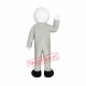 Grey Alien Mascot Costume Grey Alien Mascot Costume