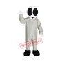 Grey Alien Mascot Costume