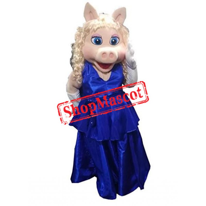 Miss Piggy Mascot Costume