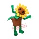 Sunflower Plant Mascot Costume