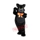 Super Cute Black Cat Mascot Costume