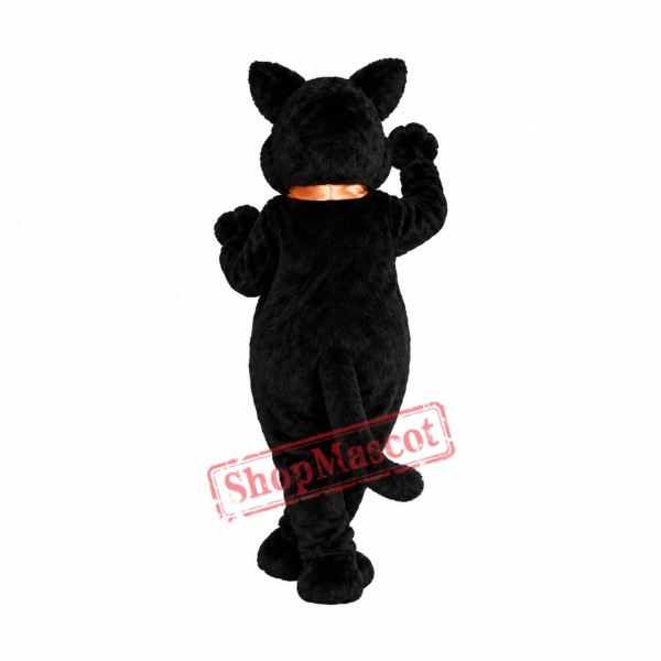 Super Cute Black Cat Mascot Costume Super Cute Black Cat Mascot Costume