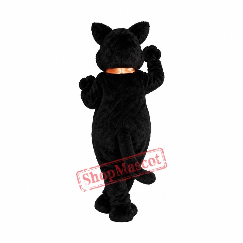 Super Cute Black Cat Mascot Costume