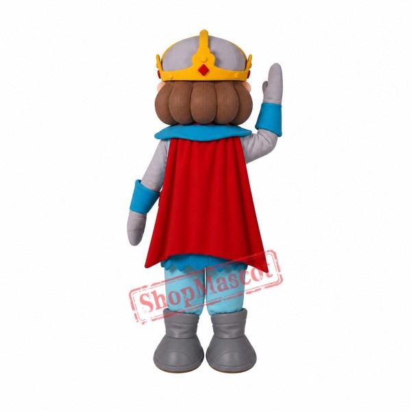King Mascot Costume King Mascot Costume