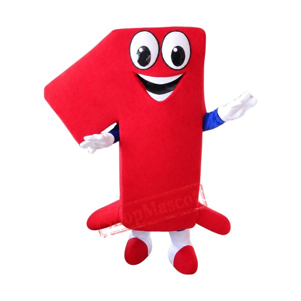 Number One Mascot Costume Free Shipping Number One Mascot Costume Free Shipping