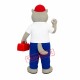 Industrious Hippo Mascot Costume Industrious Hippo Mascot Costume