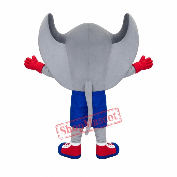 Sport Stingray Mascot Costume Sport Stingray Mascot Costume
