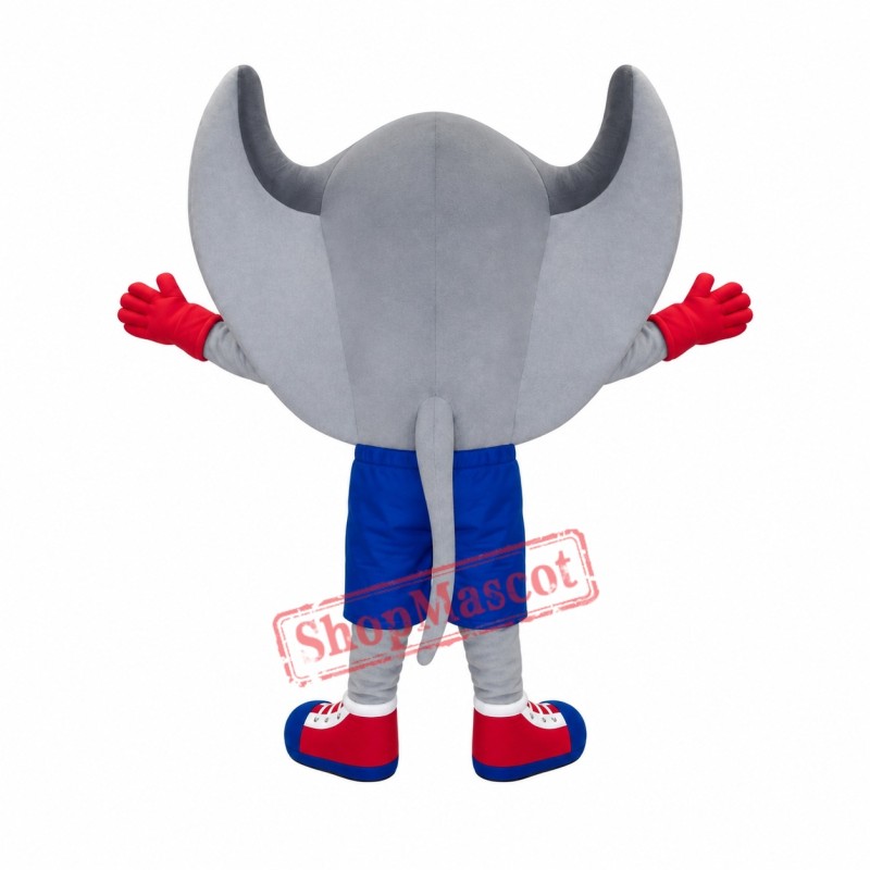 Sport Stingray Mascot Costume Sport Stingray Mascot Costume