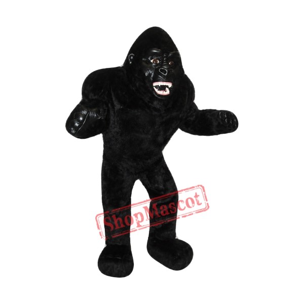 Best Quality Black Gorilla Mascot Costume