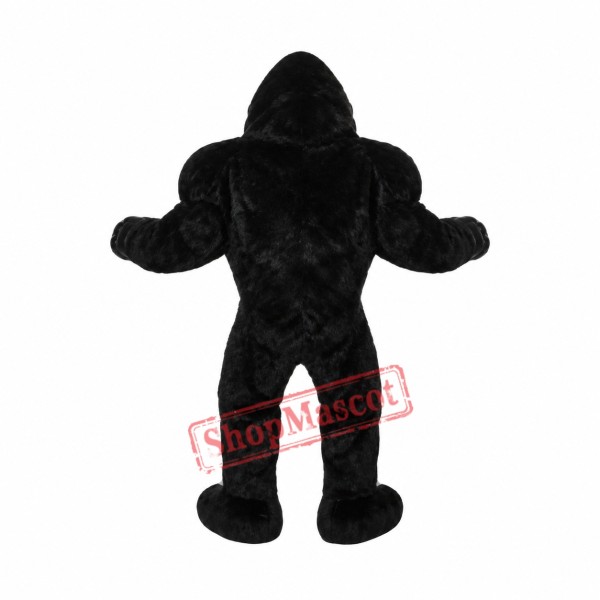 Best Quality Black Gorilla Mascot Costume