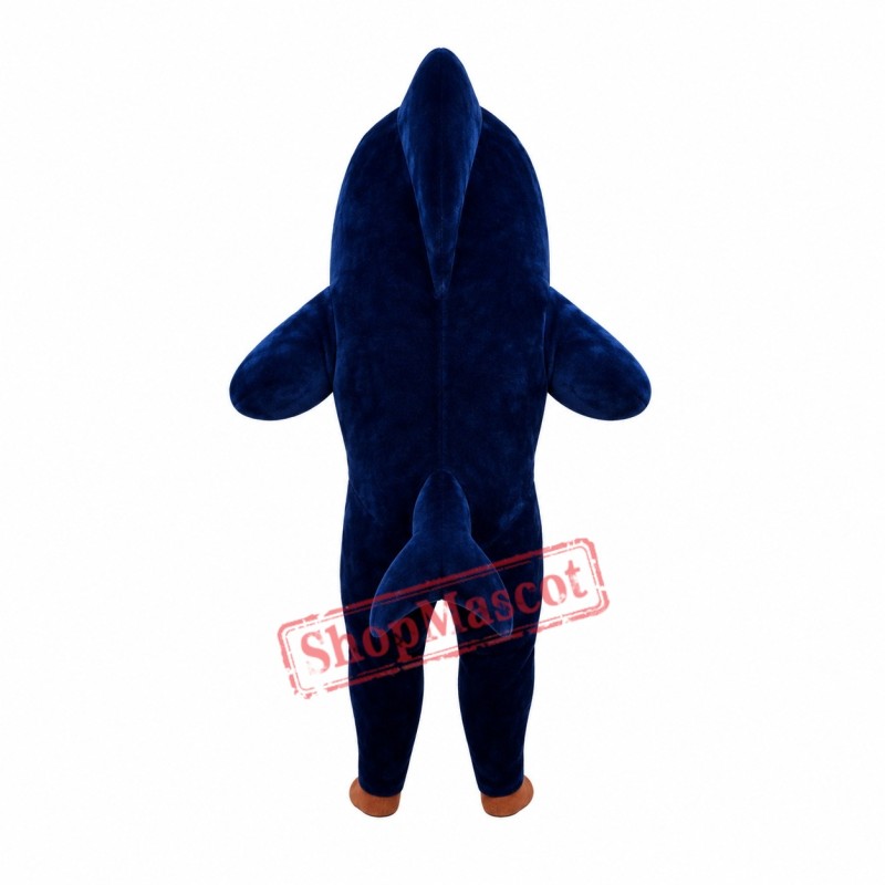 Sport Blue Shark Mascot Costume Sport Blue Shark Mascot Costume