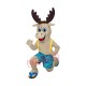 Super Cute Lightweight Moose Mascot Costume
