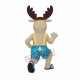 Super Cute Lightweight Moose Mascot Costume