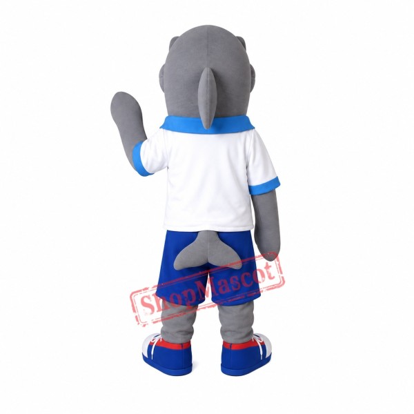 Sport Dolphin Mascot Costume Sport Dolphin Mascot Costume
