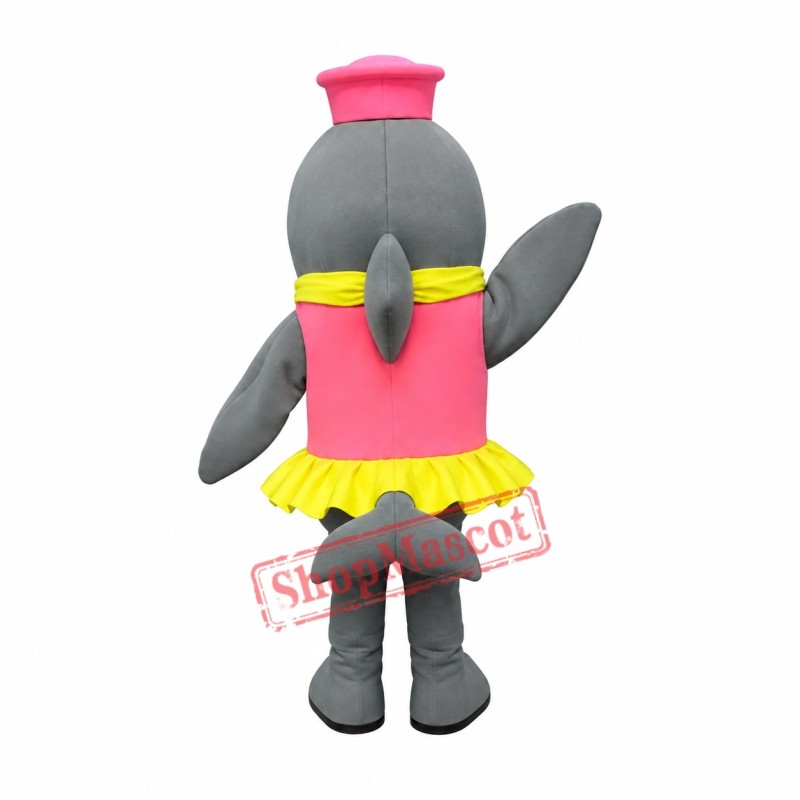 Beautiful Dolphin Mascot Costume Beautiful Dolphin Mascot Costume