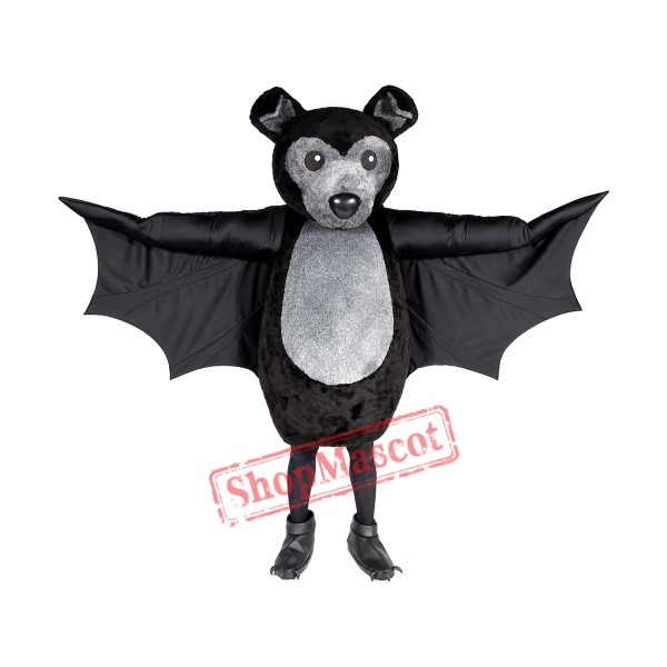 High Quality Black Bat Mascot Costume