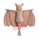 Beige Bat Mascot Costume