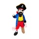 Confident Pirate Mascot Costume Confident Pirate Mascot Costume