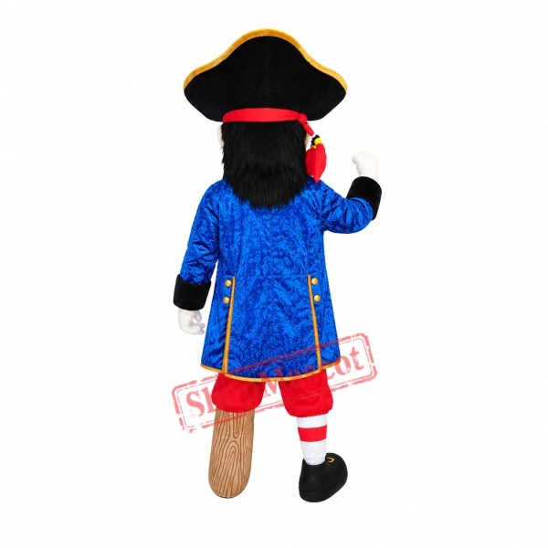 Confident Pirate Mascot Costume