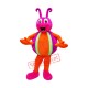 Little Colorful Bug Mascot Costume Little Colorful Bug Mascot Costume
