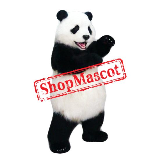 Realistic Panda Mascot Costume