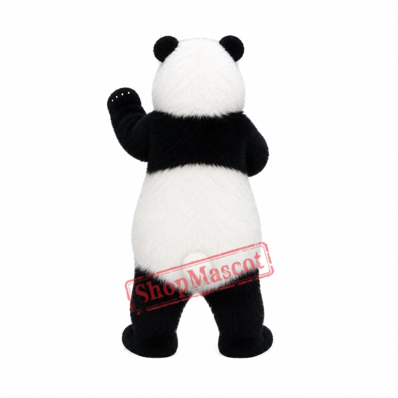 Realistic Panda Mascot Costume Realistic Panda Mascot Costume