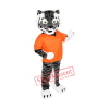 School Sport Tiger Mascot Costume