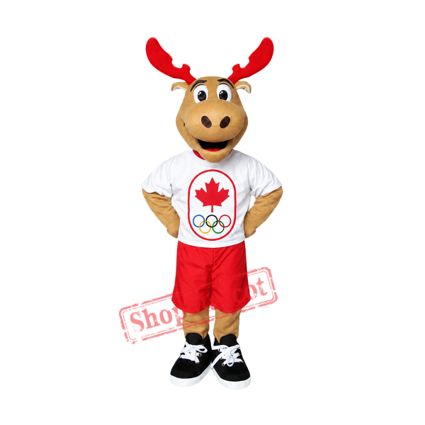 Sport Lightweight Moose Mascot Costume