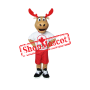 Sport Lightweight Moose Mascot Costume