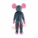Grey & Pink Mouse Mascot Costume Grey & Pink Mouse Mascot Costume