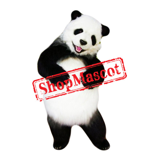 Realistic Lightweight Panda Mascot Costume