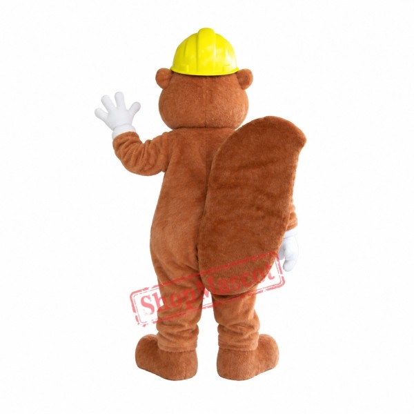 Cool Beaver Mascot Costume Cool Beaver Mascot Costume