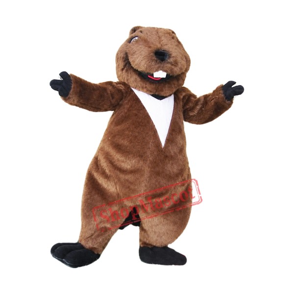 Professional Lightweight Beaver Mascot Costume Professional Lightweight Beaver Mascot Costume