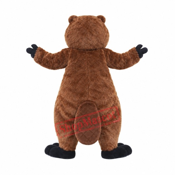 Professional Lightweight Beaver Mascot Costume Professional Lightweight Beaver Mascot Costume
